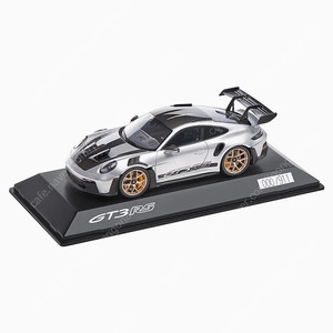 1/43 스파크 포르쉐 911 GT3 RS GT실버 딜러버전 레진 (다이캐스트 오토아트 교쇼 미니챔프 슈코)