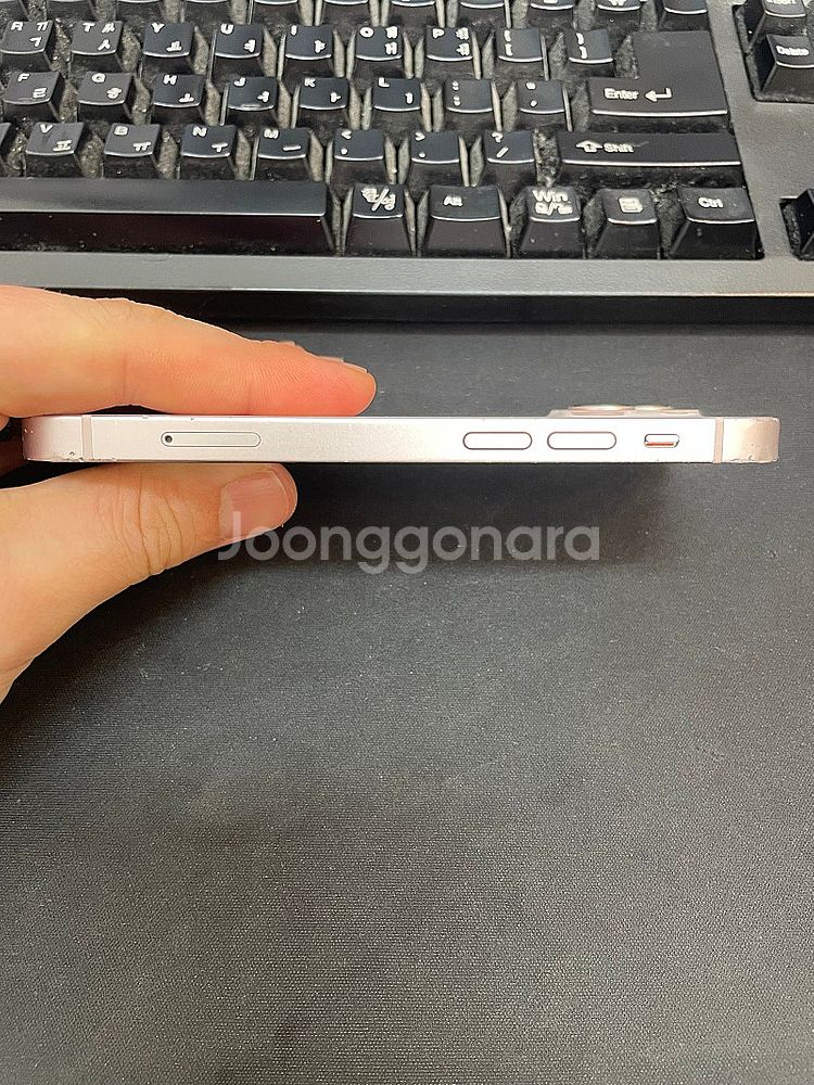 아이폰13미니 핑크 128GB 사설배터리교체 상태좋은중...--6