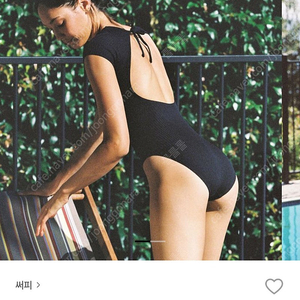 써피 수영복 RIBBED SQUARE NECK
