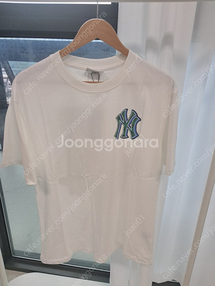 MLB 뉴욕 양키스 반팔 티셔츠 흰색--0