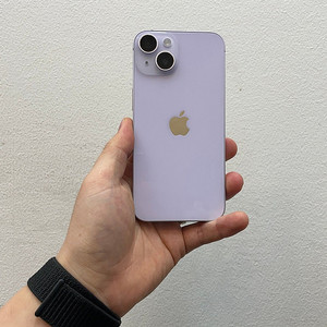 아이폰14 퍼플 128GB 상태좋은 중고42만팝니다.
