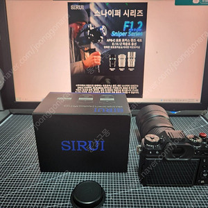 후지마운트 시루이 스나이퍼 56mm F1.2 팝니다.
