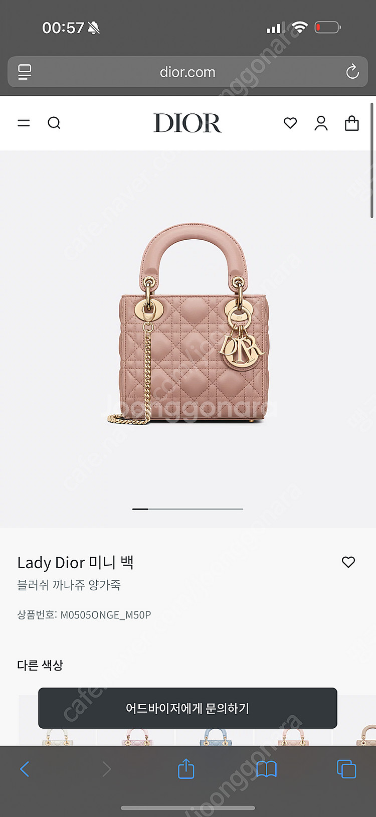 디올 레이디 미니--1