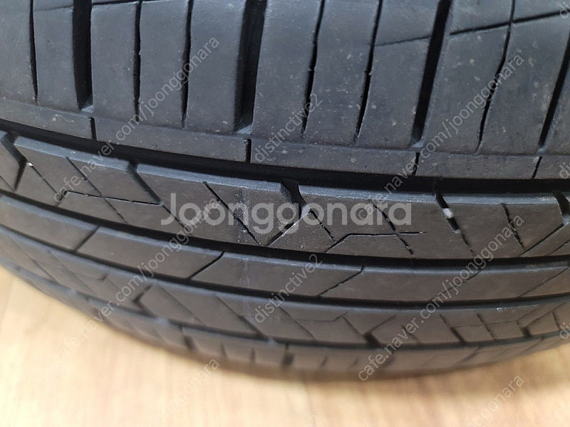 중고타이어 한국타이어 키너지EX 165 60 15 한대...--9