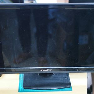 크로스 오버 모니터 27qd led 판매합니다.(상단 깨짐있음)