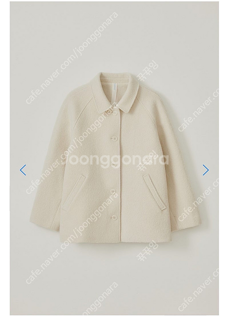 (새상품) 타낫 알파카 하프코트 T/T Eto alpaca wool half coat--0
