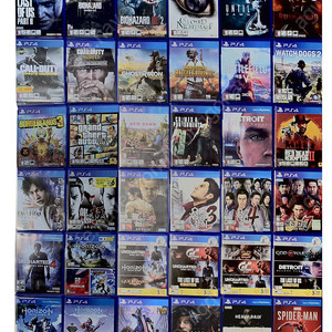 플스4 PS4 PS5 게임 CD 타이틀