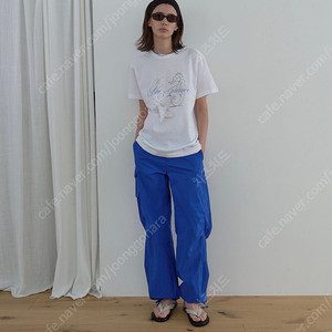 마조네 와이드 카고 나일론 팬츠 XS 새상품