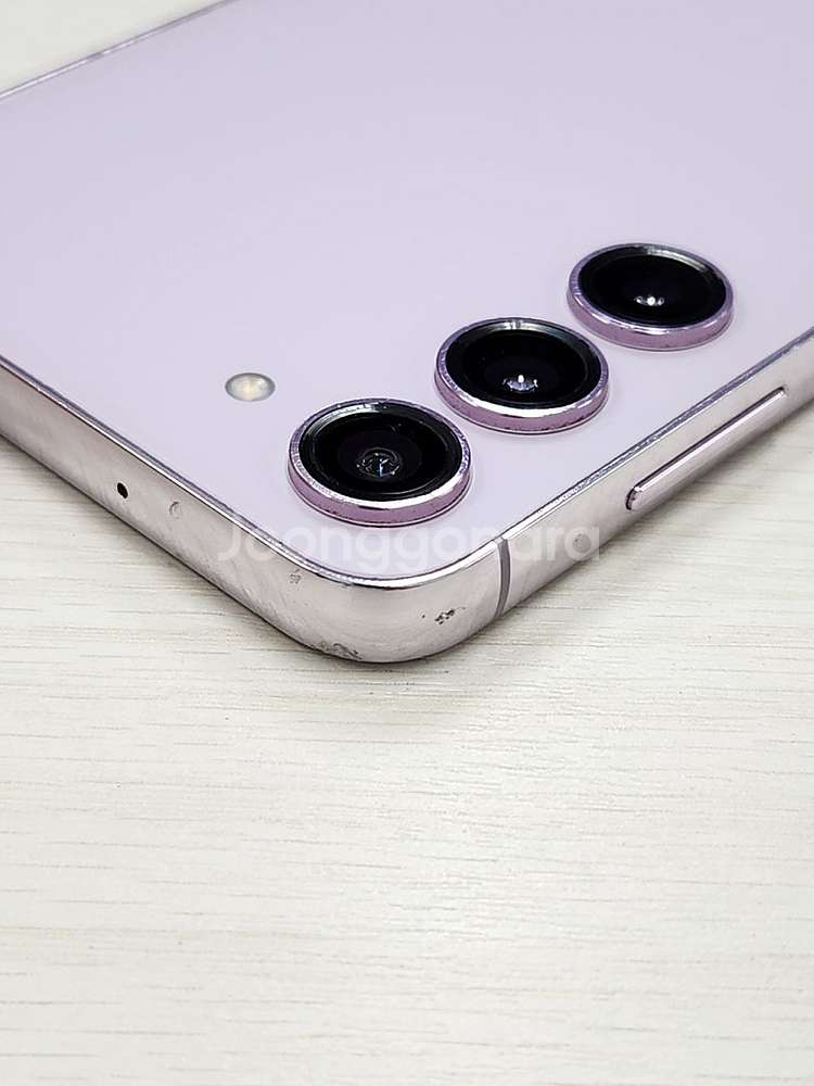 갤럭시 S23 라벤더색상 256용량 상태좋은 무잔상 미...--6