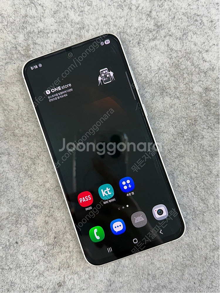 갤럭시S23FE 화이트 256G 미파손 정상해지 24년...--1