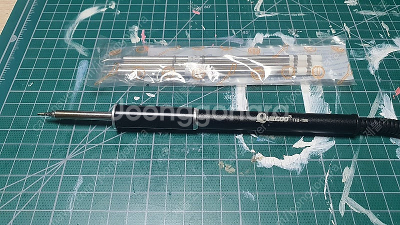 퀵코 T12 952 인두기세트(메탈 핸들 버전) 4만원...--5
