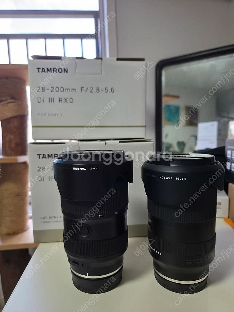 탐론 28-75mm G2 & 28-200mm 렌즈--0
