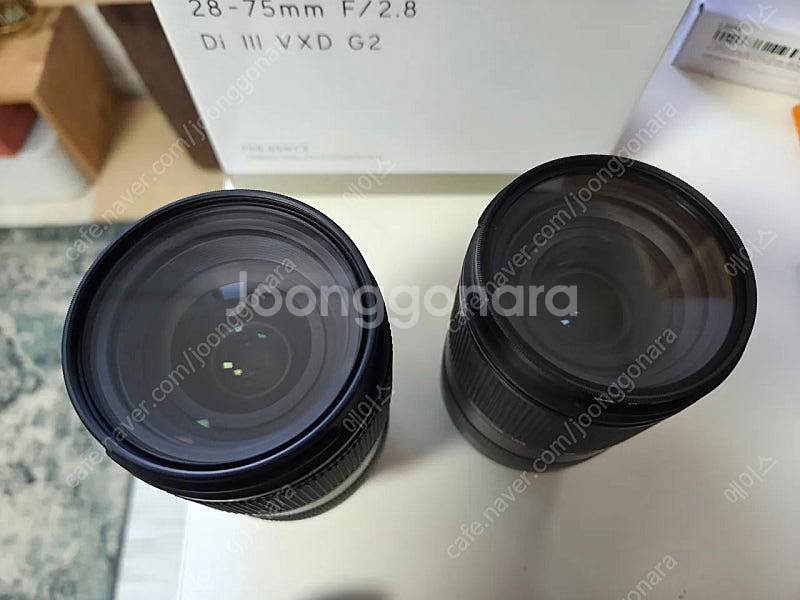 탐론 28-75mm G2 & 28-200mm 렌즈--6