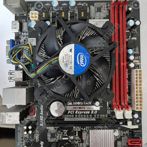 택포- h61 마더보드 + 쿨러 + cpu 셀러론g1610