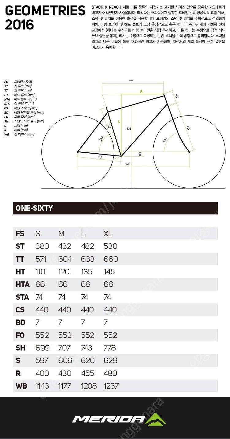2016 메리다 원식스티 7.900 S사이즈 판매--7