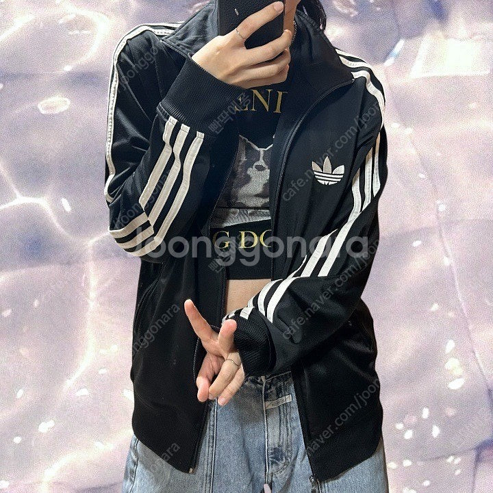 아디다스 오리지널 파이어버드 져지 블랙 100--1