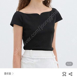 플로움 rose vine t-shirt