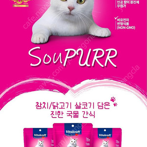 비타크래프트 고양이수프 간식 챱챱 50그람 7월 23일 유통기한