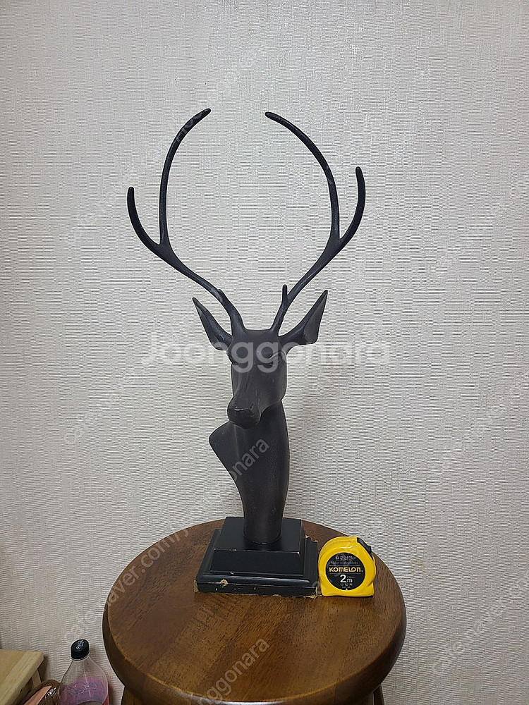 황동사슴두상(높이55cm)팝니다(택배비포함 6만원)--0