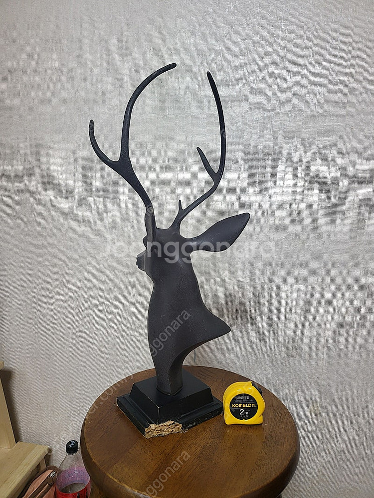 황동사슴두상(높이55cm)팝니다(택배비포함 6만원)--2