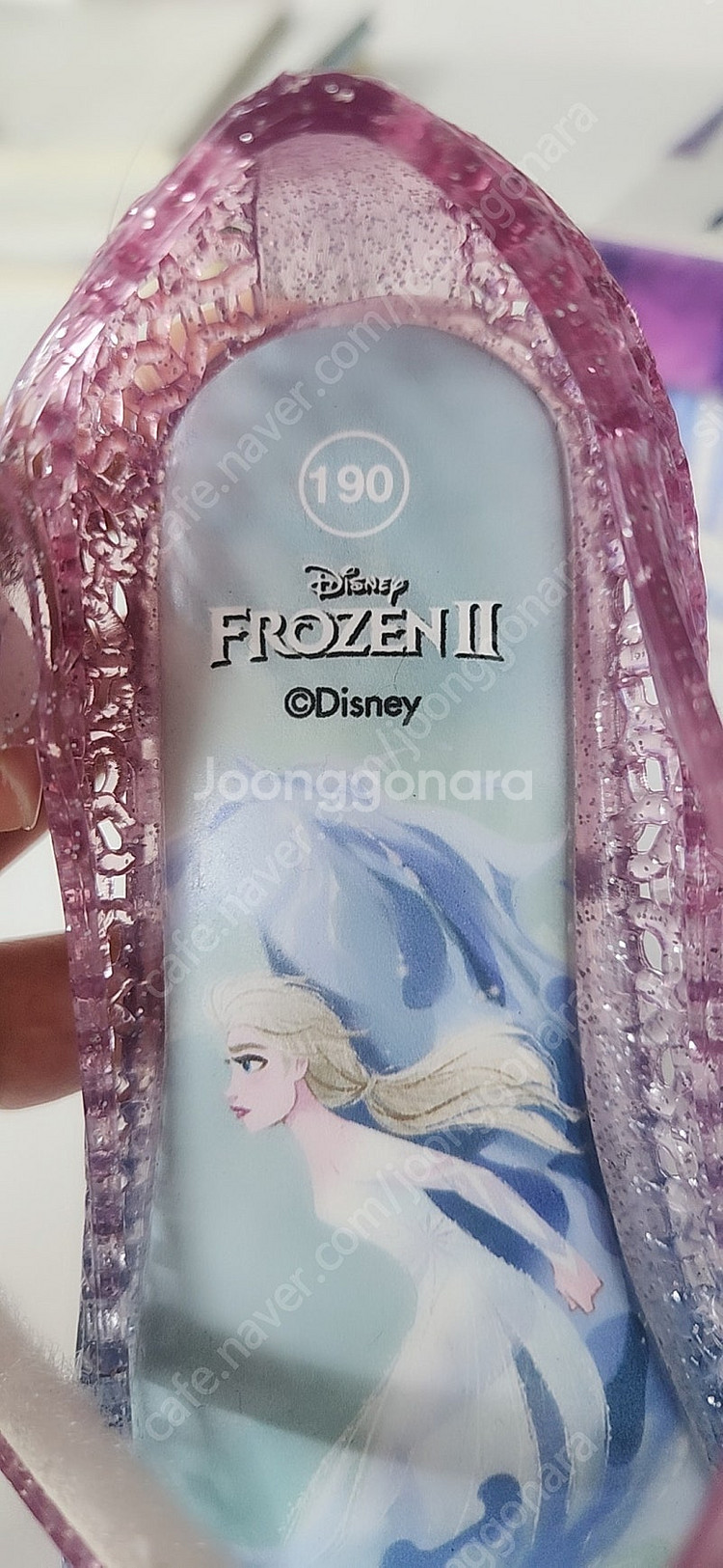 엘사 젤리슈즈 190사이즈(박스포함)--4
