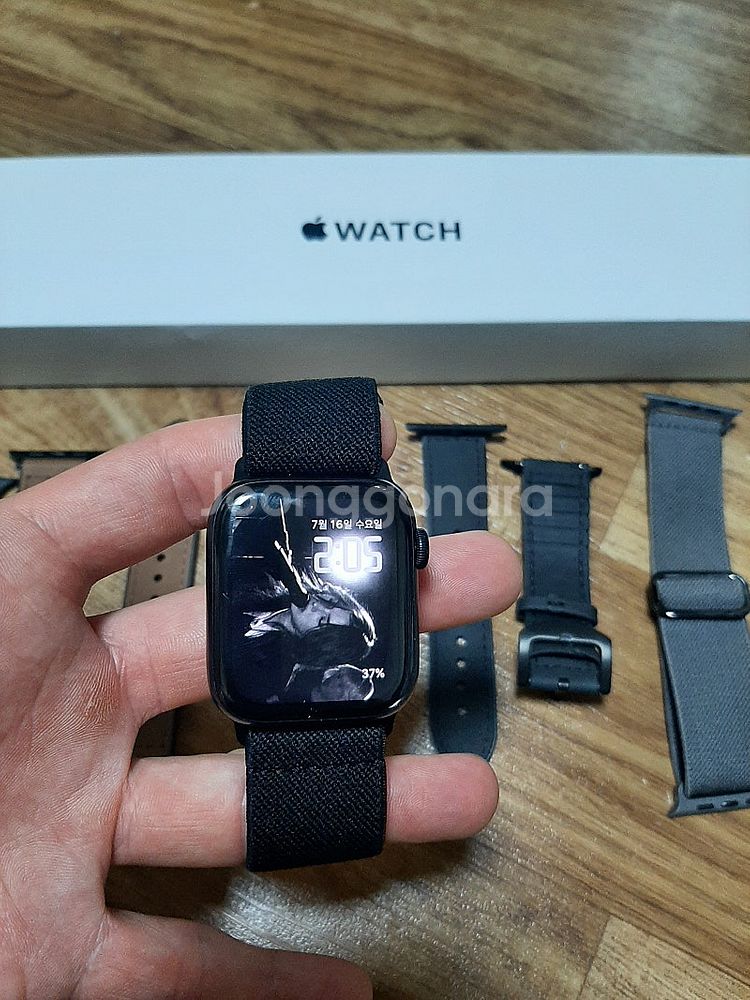 급매 애플워치 se2 44mm 셀룰러+gps 87퍼--1
