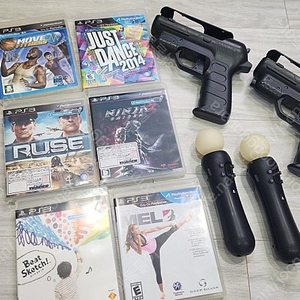 ps3 무브봉+대응게임7개 일괄 택포 10.0