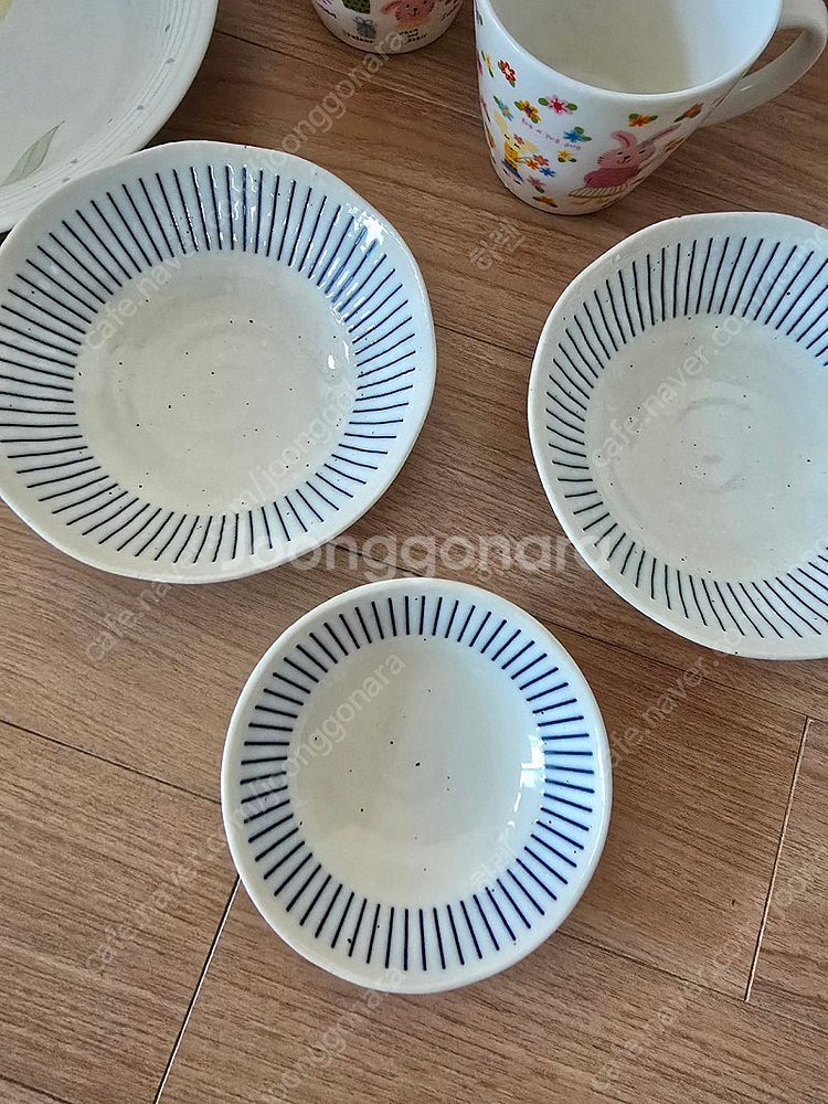 일본 그릇 접시 머그컵 6p (일괄.7천원--4