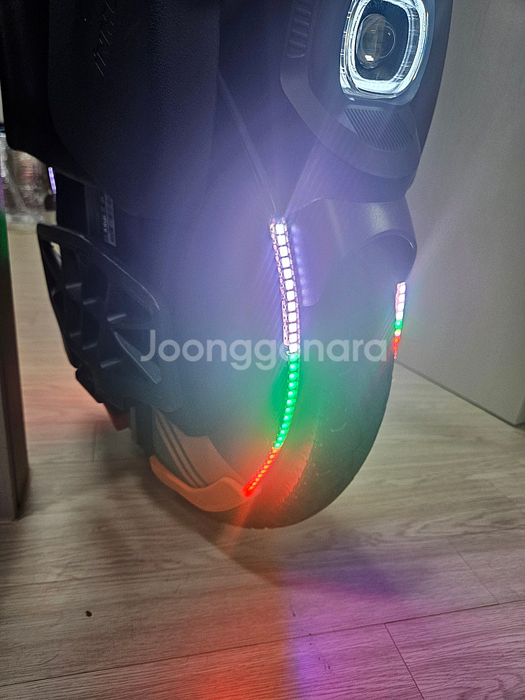 전동휠 인모션 v11y led튜닝제품, 파워패드 포함 ...--9