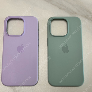아이폰 14프로 실리콘 케이스 (라일락, 서큘런트)