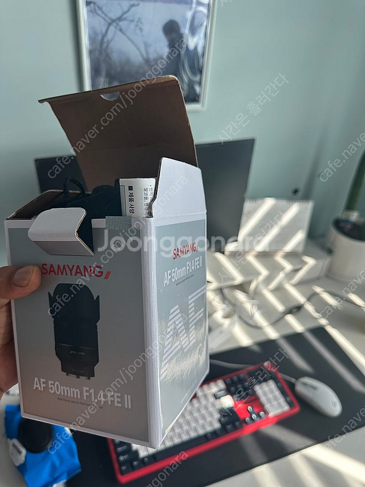 삼양 AF 50mm F1.4 FE II 렌즈 소니용--3