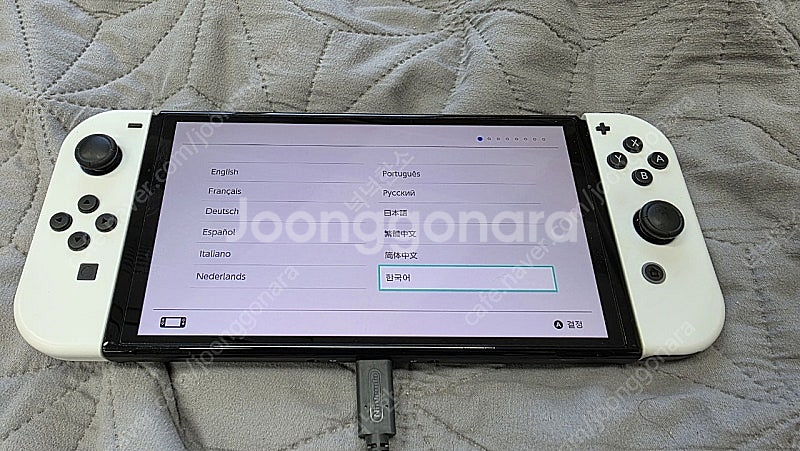 닌텐도 스위치 OLED 화이트--2