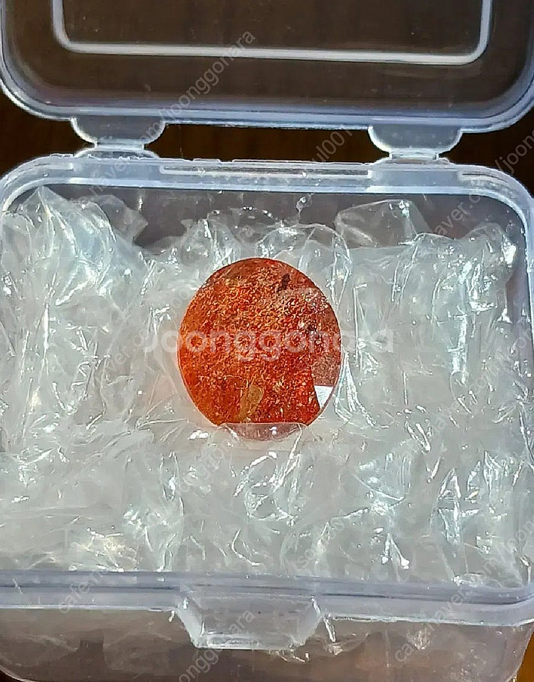 [이번달까지]고품질 오렌지 썬스톤 11.4 cts--3