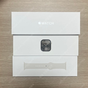 애플워치10 네츄럴티타늄 42mm 풀박 S급