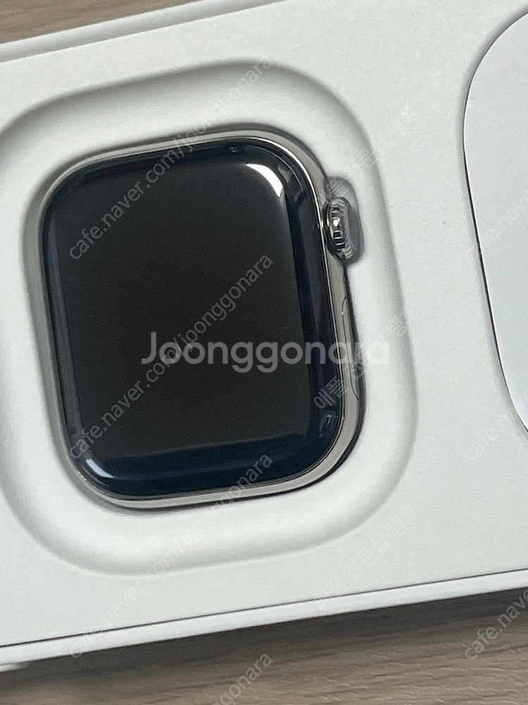 애플워치10 네츄럴티타늄 42mm 풀박 S급--1