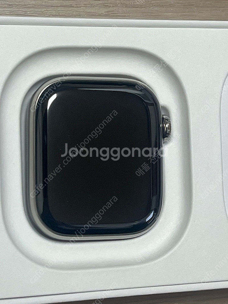 애플워치10 네츄럴티타늄 42mm 풀박 S급--2