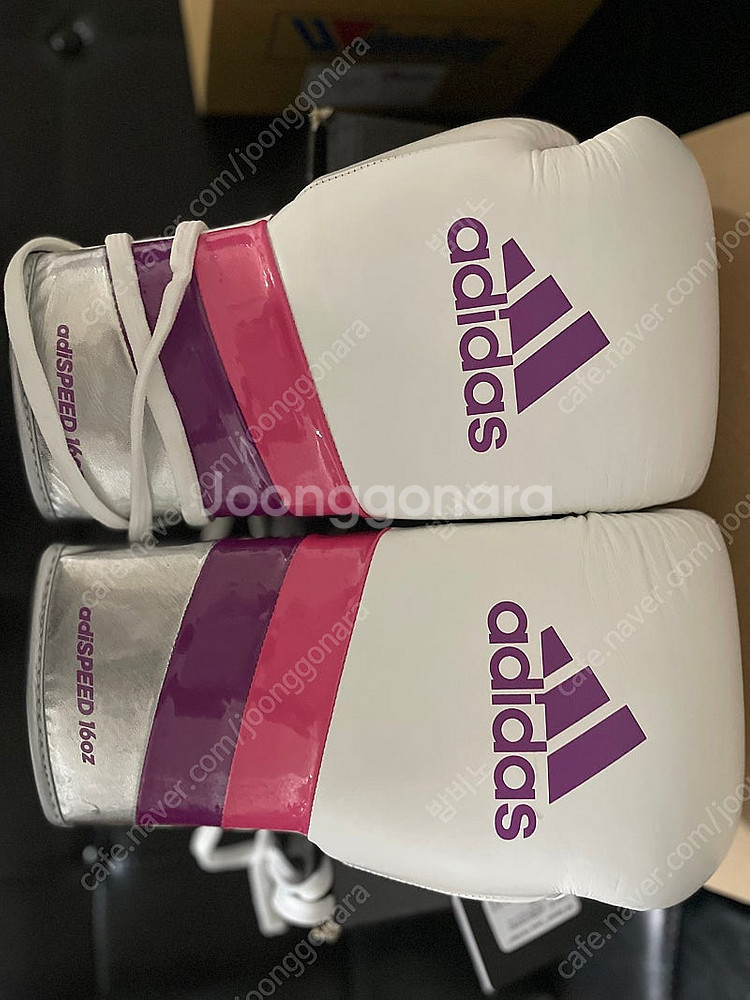 아디다스 ADISPEED 복싱 글러브 16oz 코리아커...--0