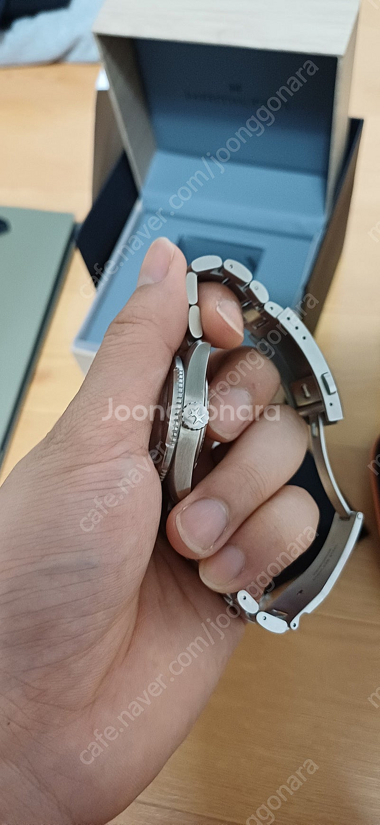 해밀턴 익스페디션 37mm 흰판--1