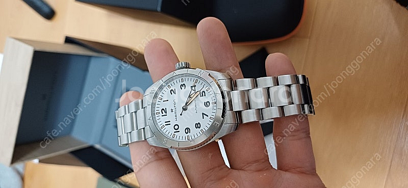 해밀턴 익스페디션 37mm 흰판--4