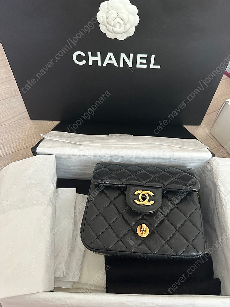 샤넬 쁘띠삭 골드볼--0