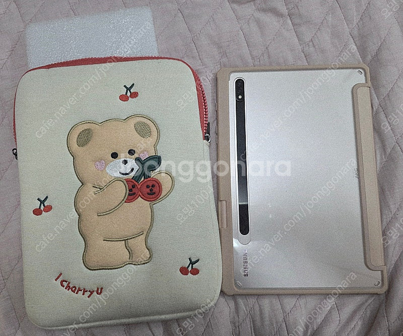 갤럭시탭s8 256GB 핑크골드 *풀셋트풀박스* (상태...--2