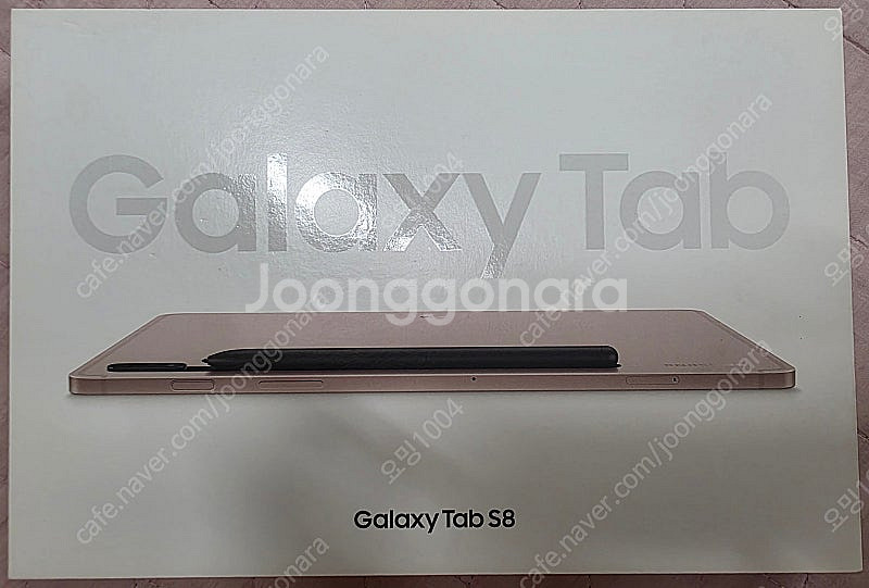 갤럭시탭s8 256GB 핑크골드 *풀셋트풀박스* (상태...--3