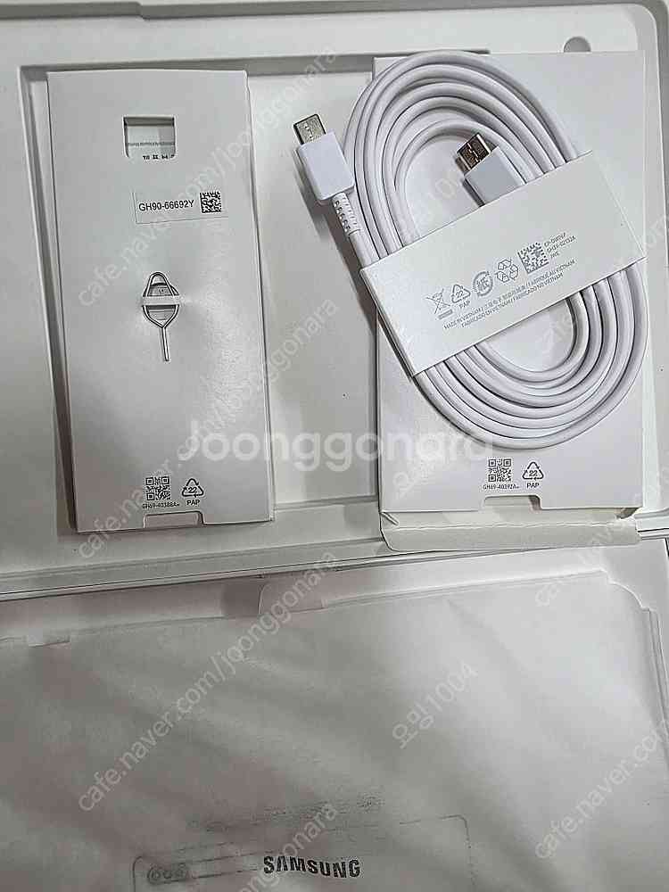 갤럭시탭s8 256GB 핑크골드 *풀셋트풀박스* (상태...--4