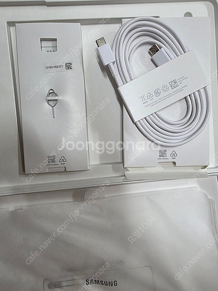 갤럭시탭s8 256GB 핑크골드 *풀셋트풀박스* (상태...--4