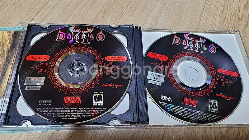 디아블로2+워크레프트3 CD일괄--3