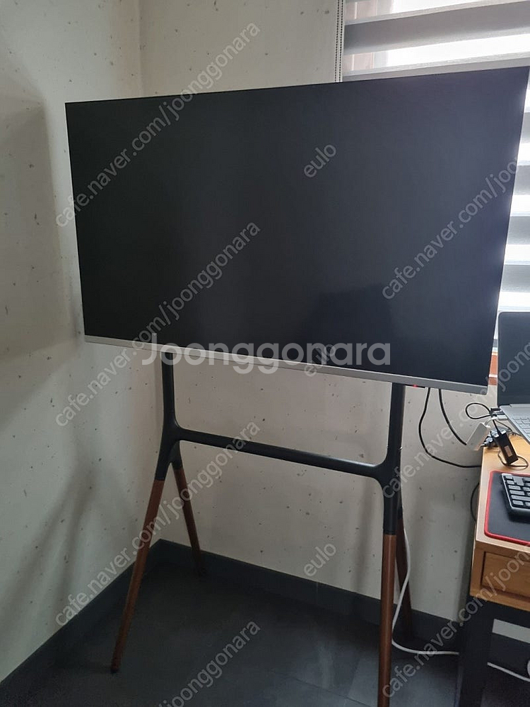 필립스 50인치 TV+거치대 일괄--0