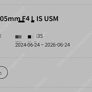 캐논 24-105 F4 L USM