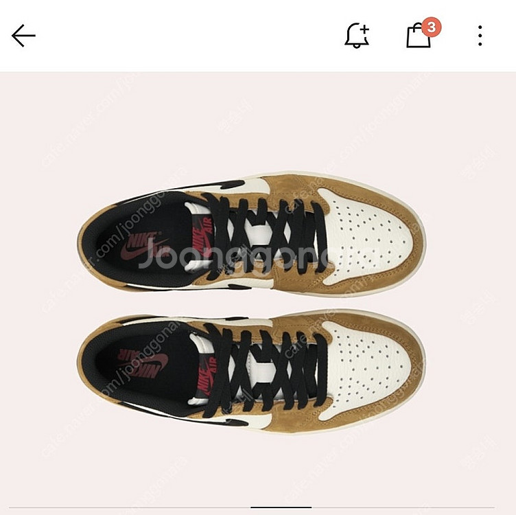 나이키 조던 1 로우 OG 골든 하베스트 / 250 (...--1