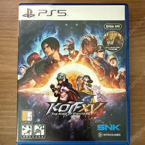 PS5 더킹오브파이터즈15 국내정발판 (코드미사용)