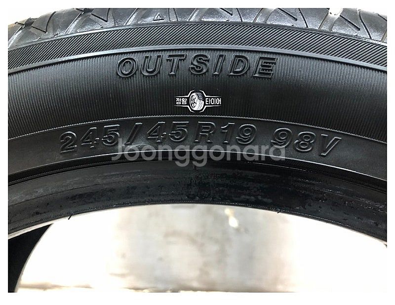 중고타이어 요코하마 어비드어센트GT 245/45R19--4